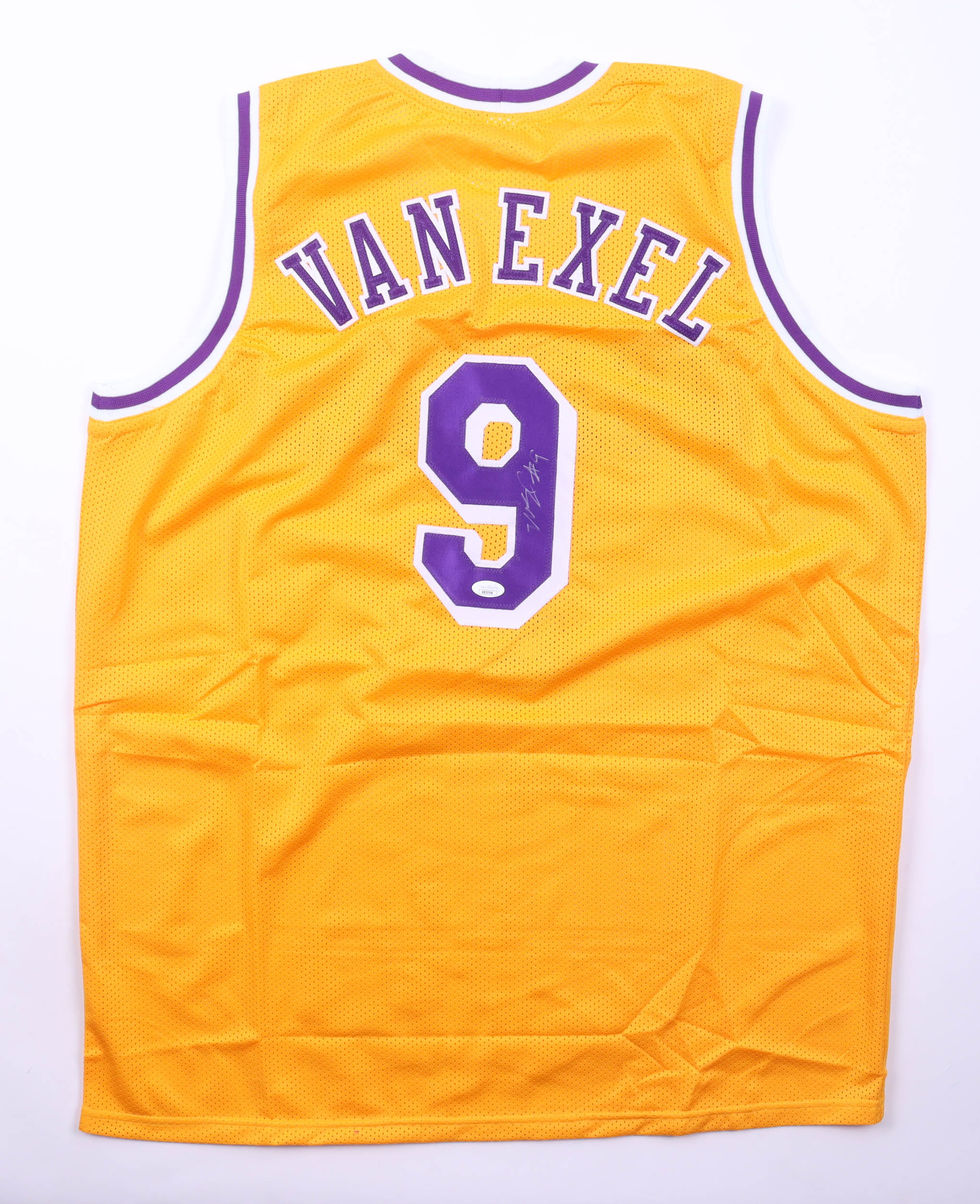 Nick Van Exel Signed Jersey (JSA) at PristineAuction.com Nick Van Exel Signed Jersey (JSA) at PristineAuction.com