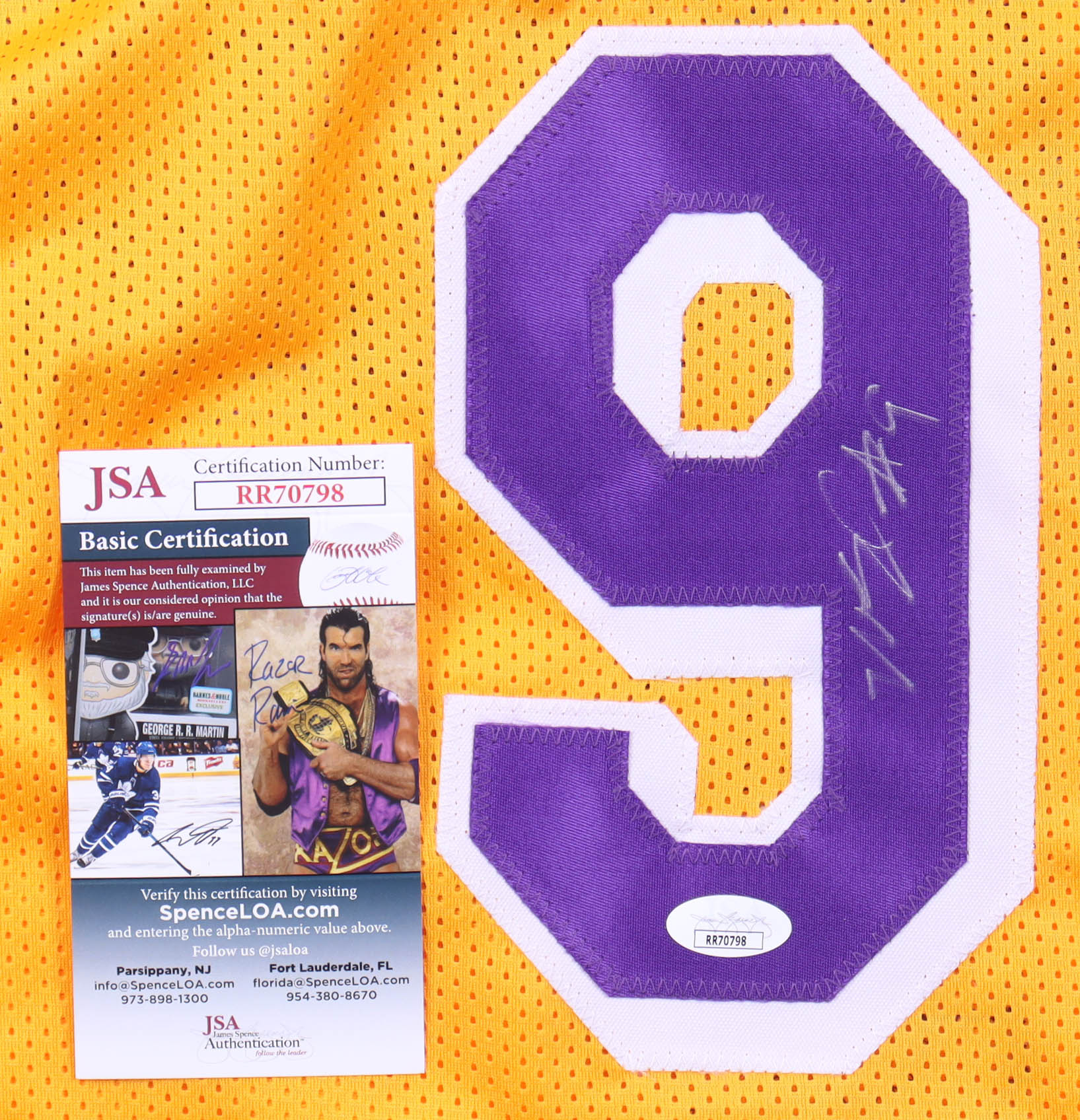 Nick Van Exel Signed Jersey (JSA) at PristineAuction.com Nick Van Exel Signed Jersey (JSA) at PristineAuction.com