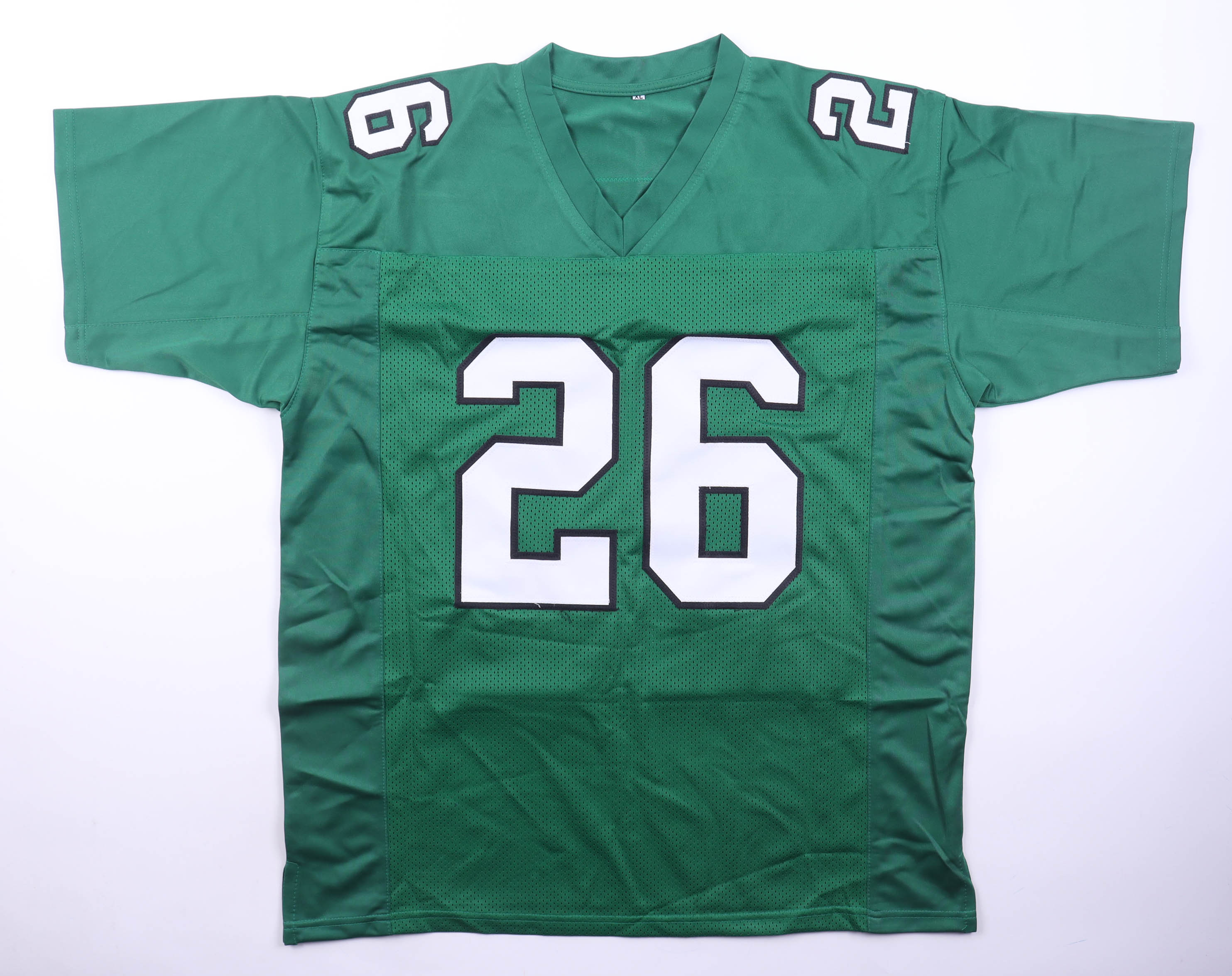 Saquon Barkley Signed Jersey (Beckett) at PristineAuction.com Saquon Barkley Signed Jersey (Beckett) at PristineAuction.com