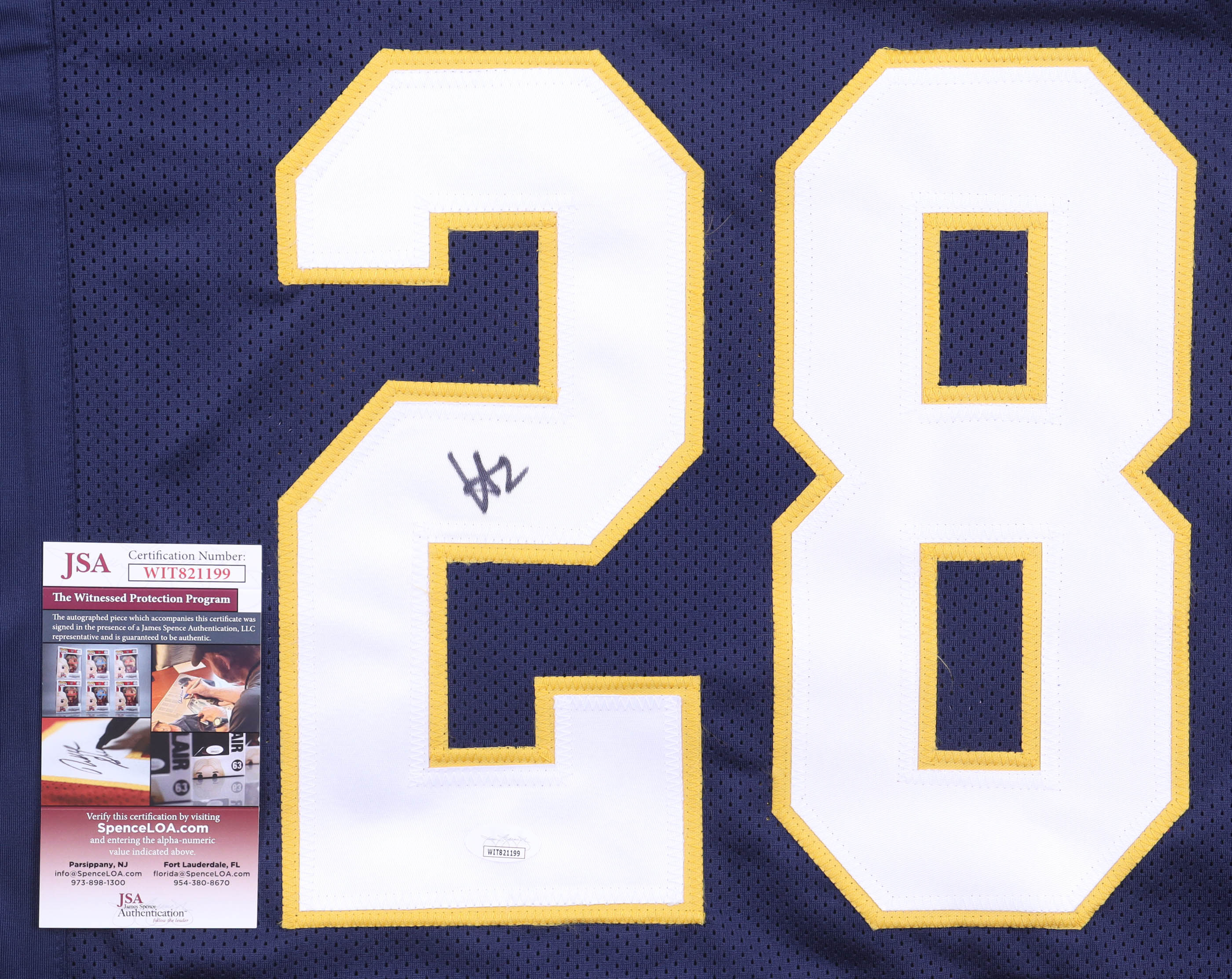 Hassan Haskins Signed Wolverines Jersey (JSA) | Pristine Auction