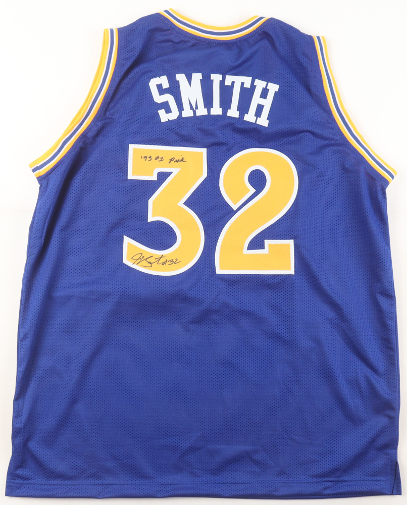 Joe Smith Signed Jersey Inscribed "'95 #1 Pick" (All World Memorabilia) at PristineAuction.com Joe Smith Signed Jersey Inscribed "'95 #1 Pick" (All World Memorabilia) at PristineAuction.com