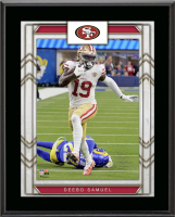 Deebo Samuel 49ers Sublimated Player Plaque at PristineAuction.com