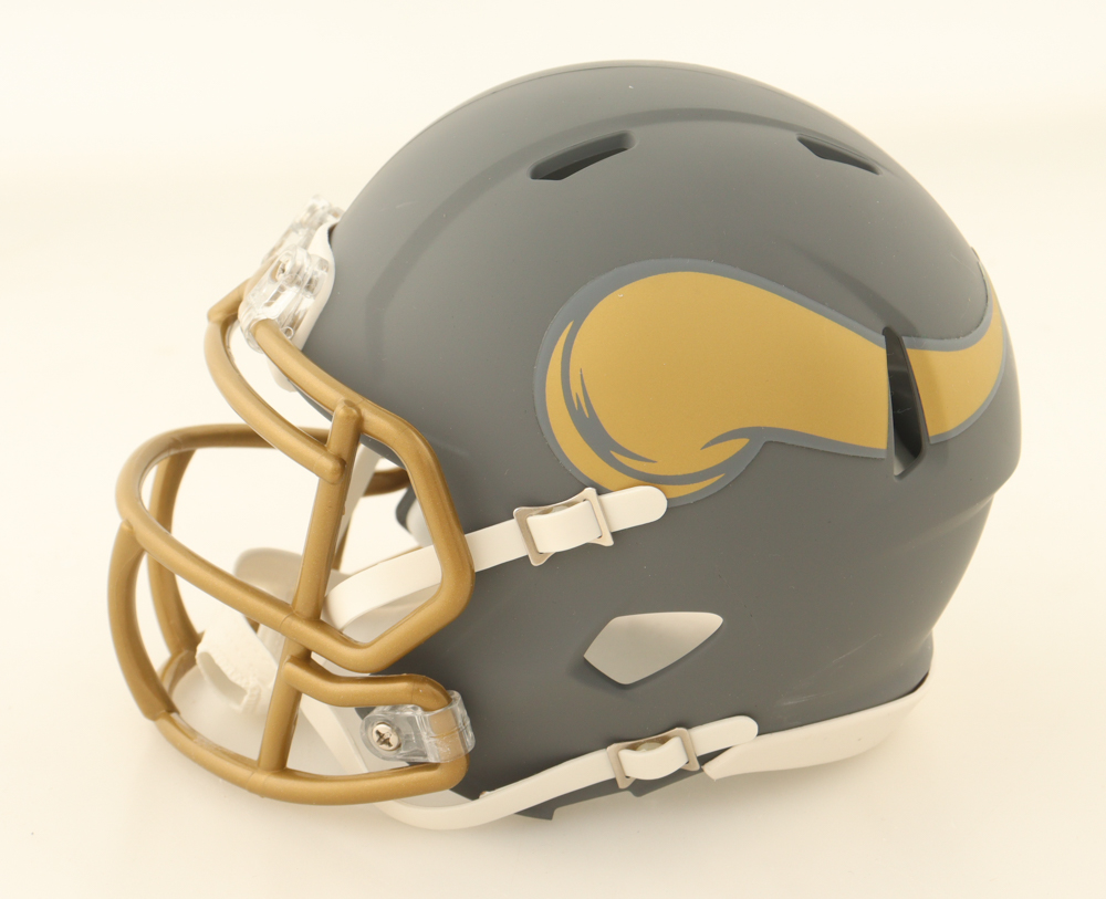 Anthony Carter Signed Vikings Slate Alternate Speed Mini Helmet (JSA) at PristineAuction.com Anthony Carter Signed Vikings Slate Alternate Speed Mini Helmet (JSA) at PristineAuction.com