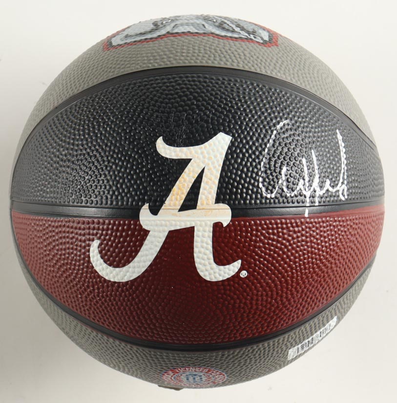 Clifford Omoruyi Signed Alabama Crimson Tide Logo Mini Basketball (JSA) at PristineAuction.com Clifford Omoruyi Signed Alabama Crimson Tide Logo Mini Basketball (JSA) at PristineAuction.com