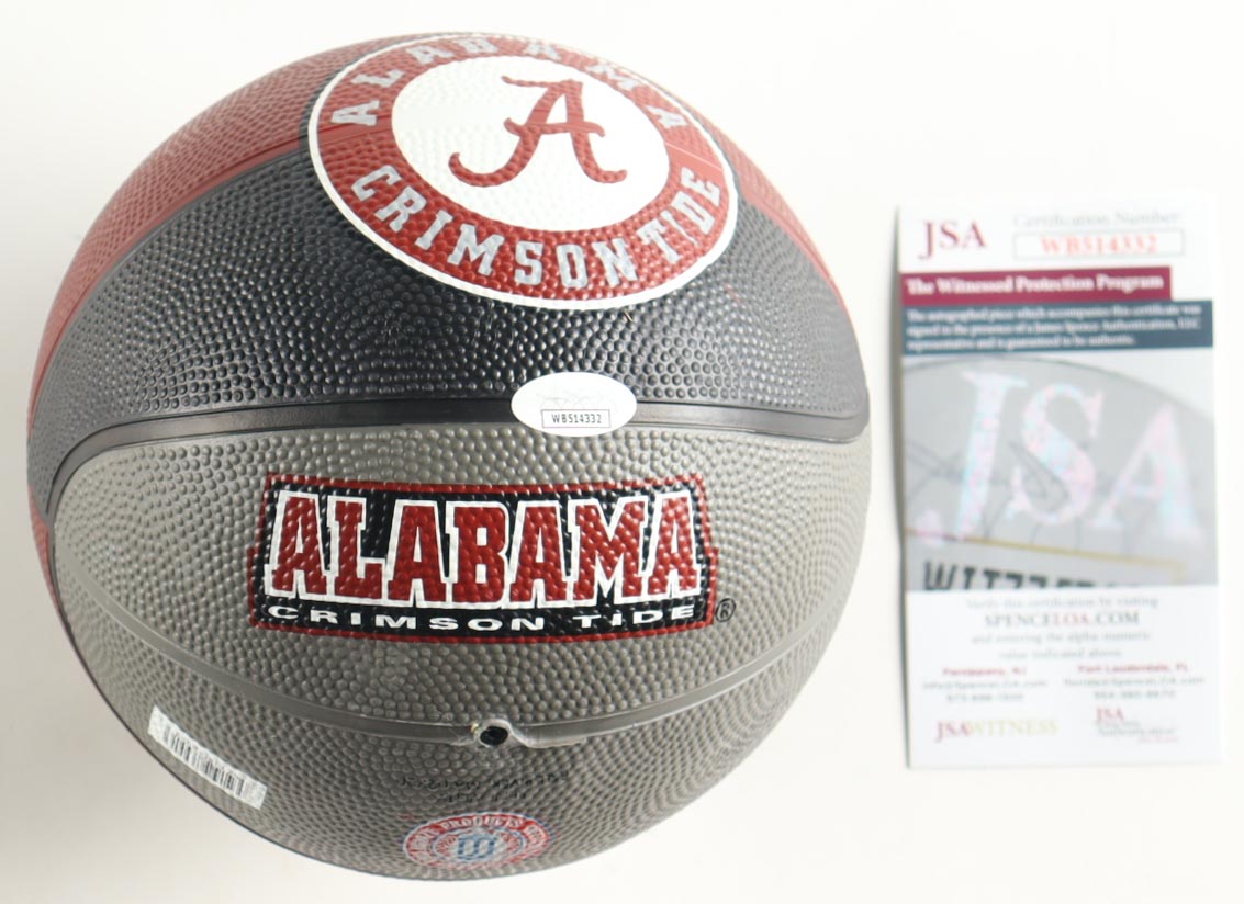 Clifford Omoruyi Signed Alabama Crimson Tide Logo Mini Basketball (JSA) at PristineAuction.com Clifford Omoruyi Signed Alabama Crimson Tide Logo Mini Basketball (JSA) at PristineAuction.com