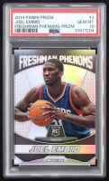 Joel Embiid 2014-15 Panini Prizm Freshman Phenoms #3 RC (PSA 10) at PristineAuction.com