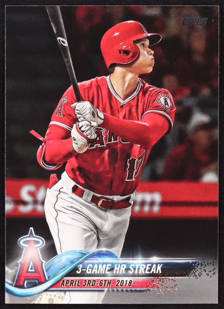 Shohei Ohtani 2018 Topps Update #US189 HL RC at PristineAuction.com Shohei Ohtani 2018 Topps Update #US189 HL RC at PristineAuction.com