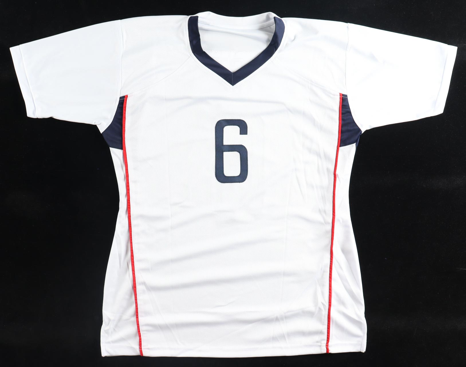 Brandi Chastain Signed Jersey Inscribed "6 USA" (Schwartz) at PristineAuction.com Brandi Chastain Signed Jersey Inscribed "6 USA" (Schwartz) at PristineAuction.com