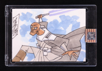 Mace Windu | Star Wars | Original Art Sketch Card by Tom Hodges (1/1 Original Art) at PristineAuction.com