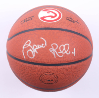 Spud Webb Signed Hawks Logo NBA Basketball (Schwartz) at PristineAuction.com
