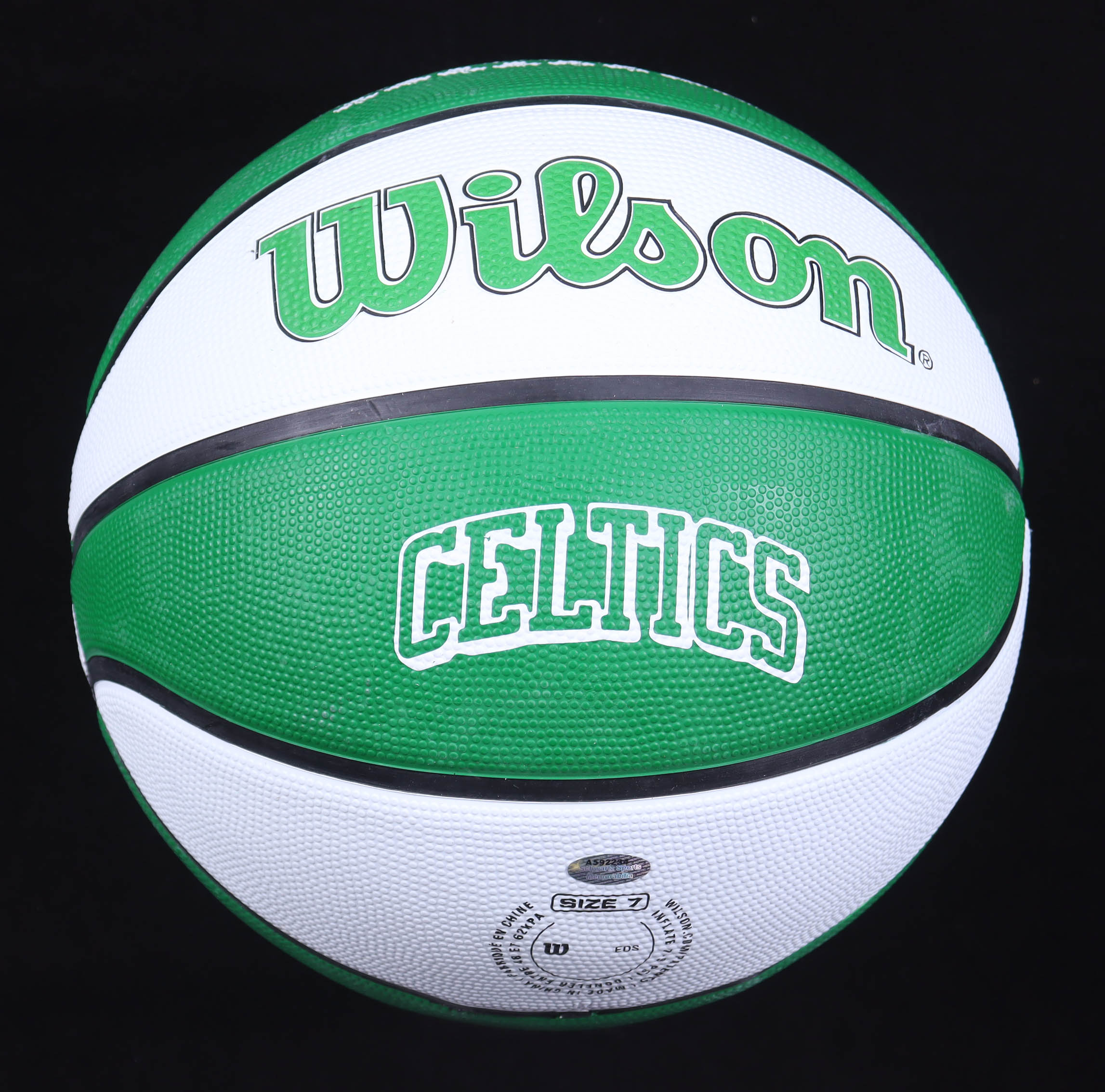 Antoine Walker Signed Celtics Logo NBA Basketball Inscribed "3x All Star" (Schwartz) at PristineAuction.com Antoine Walker Signed Celtics Logo NBA Basketball Inscribed "3x All Star" (Schwartz) at PristineAuction.com
