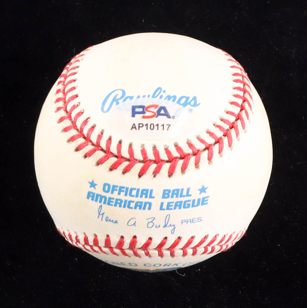 Robin Yount Signed OAL Baseball (PSA) at PristineAuction.com Robin Yount Signed OAL Baseball (PSA) at PristineAuction.com