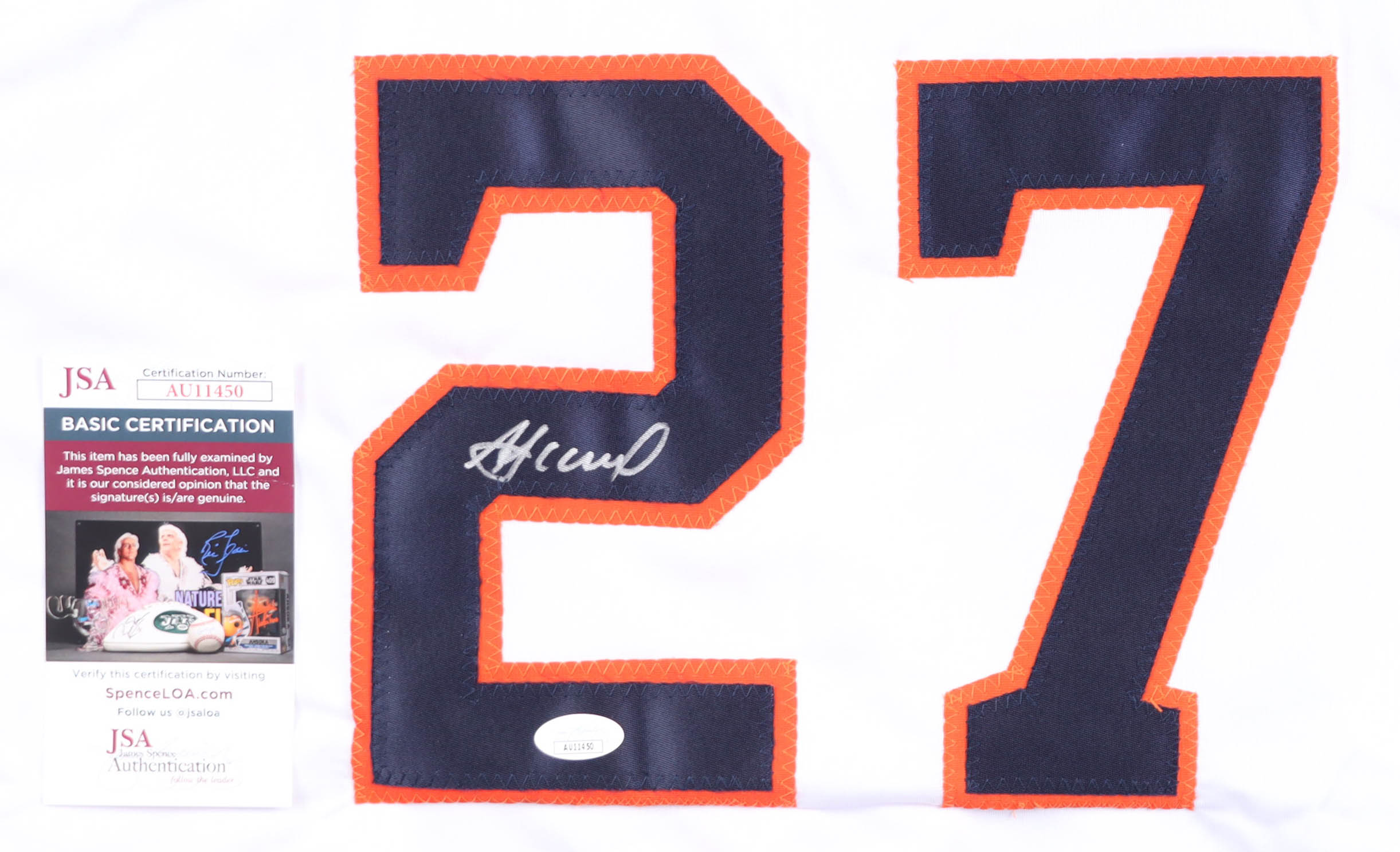 Jose Altuve Signed Jersey (JSA) at PristineAuction.com Jose Altuve Signed Jersey (JSA) at PristineAuction.com