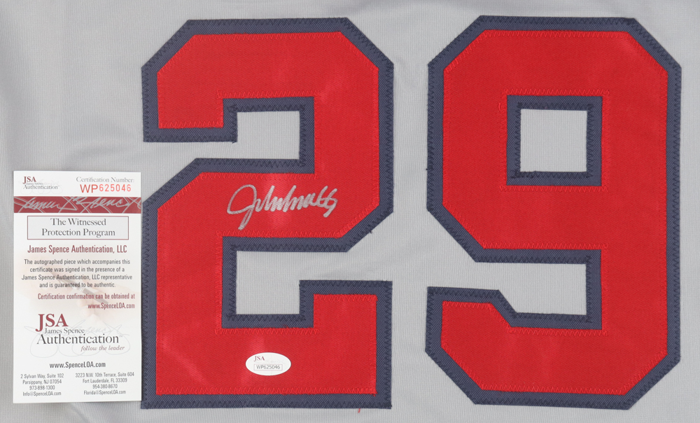 John Smoltz Signed Jersey (JSA) at PristineAuction.com John Smoltz Signed Jersey (JSA) at PristineAuction.com