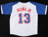Ronald Acuna Jr. Signed Jersey (Beckett) at PristineAuction.com