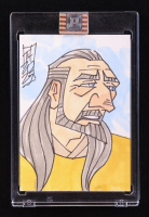 Qui-Gon Jinn | Star Wars | Original Art Sketch Card by Tom Hodges (1/1 Original Art) at PristineAuction.com