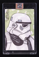 Imperial Stormtrooper | Star Wars | Original Art Sketch Card by Tom Hodges (1/1 Original Art) at PristineAuction.com