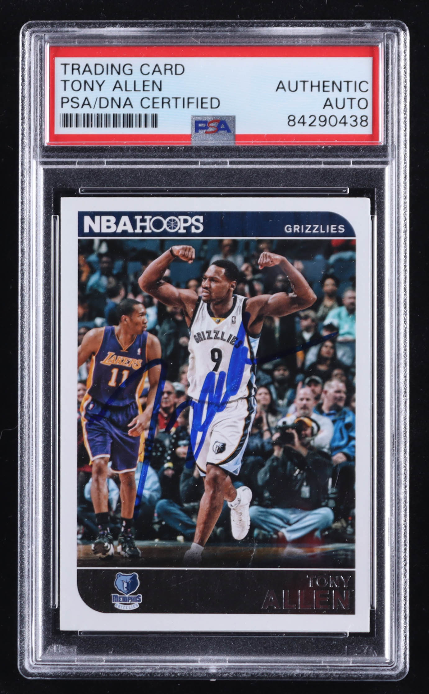 Tony Allen Signed 2014-15 Hoops #168 (PSA) at PristineAuction.com Tony Allen Signed 2014-15 Hoops #168 (PSA) at PristineAuction.com