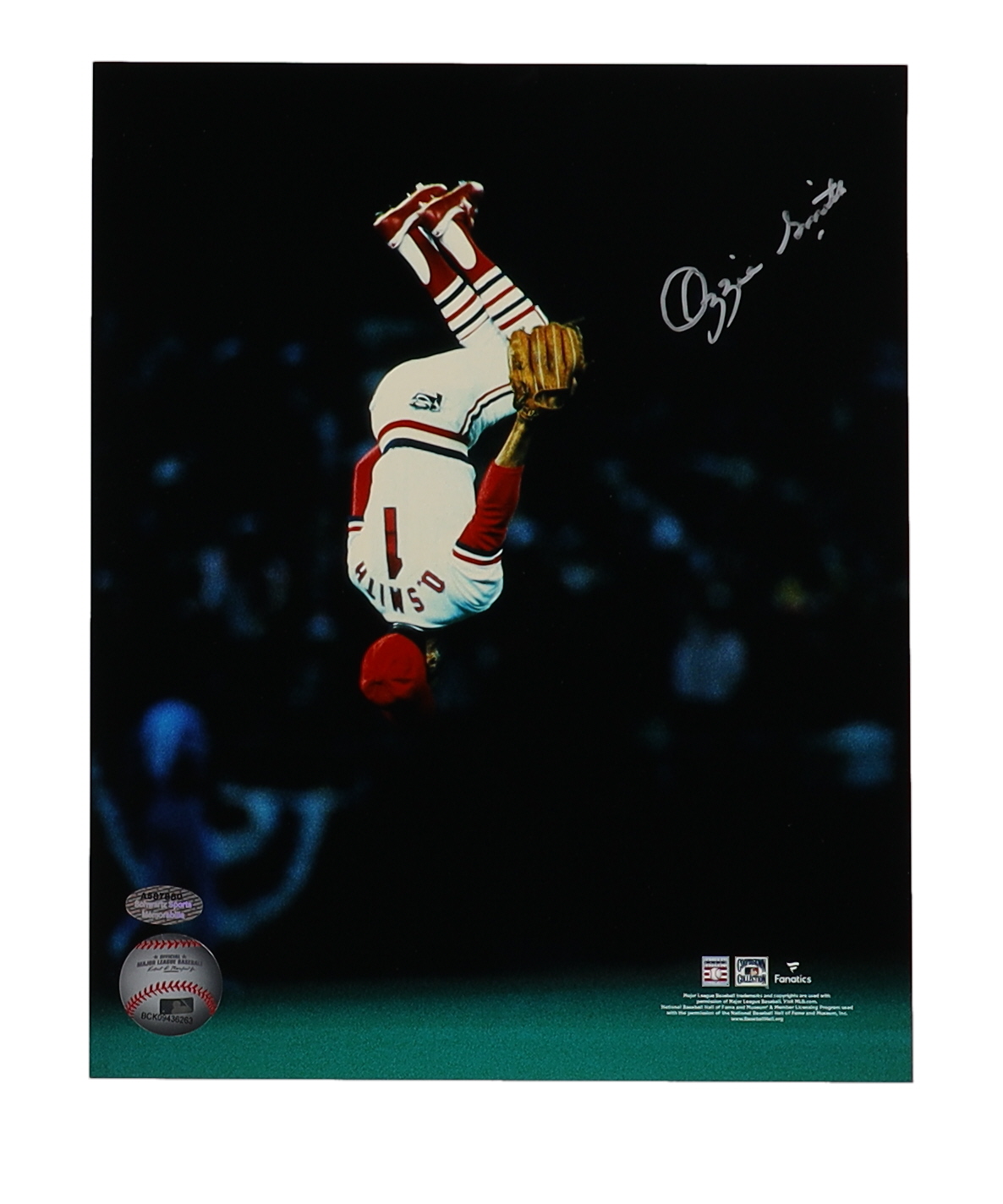 Ozzie Smith Signed Cardinals 8x10 Photo (Schwartz) at PristineAuction.com Ozzie Smith Signed Cardinals 8x10 Photo (Schwartz) at PristineAuction.com