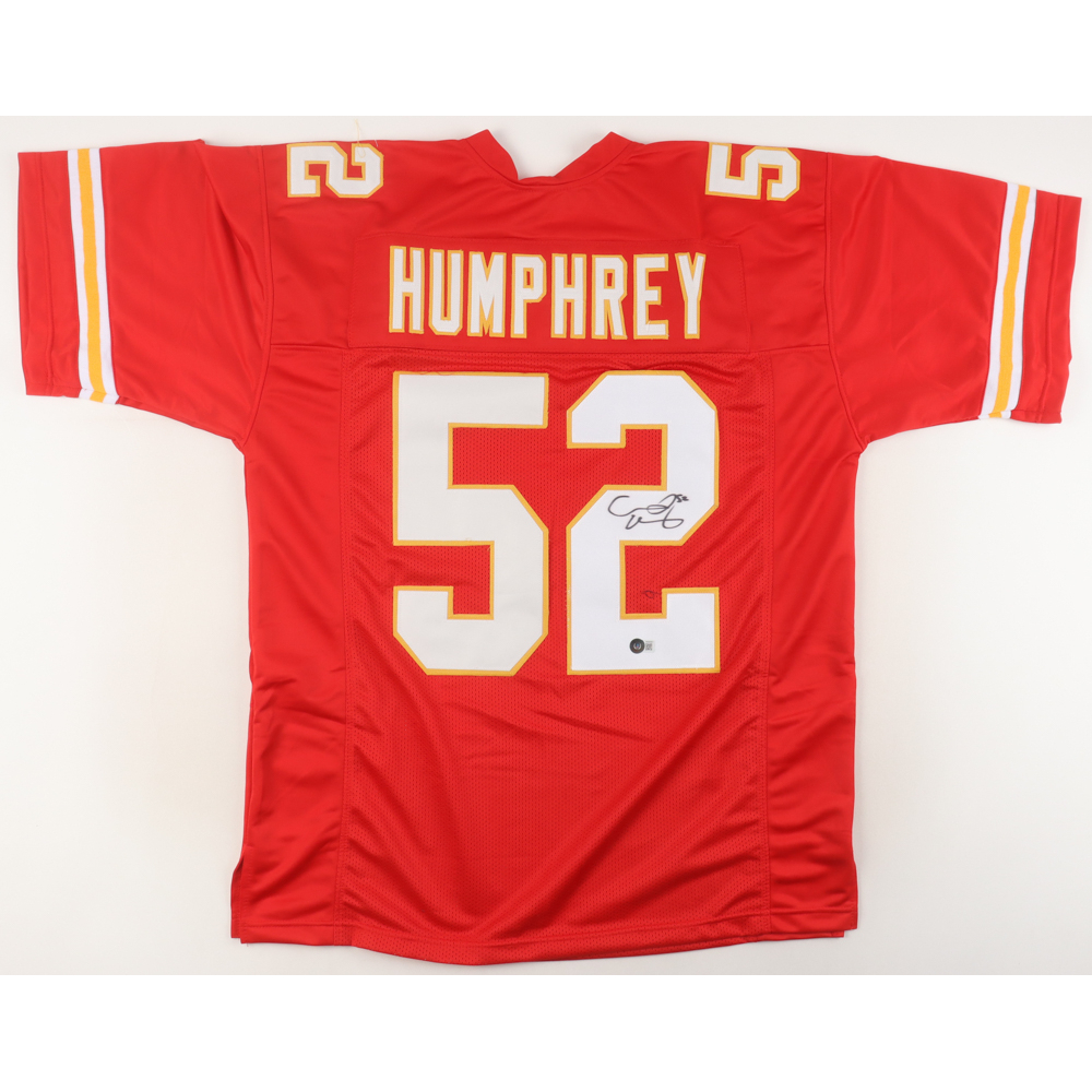 Creed Humphrey Signed Jersey (Beckett) at PristineAuction.com