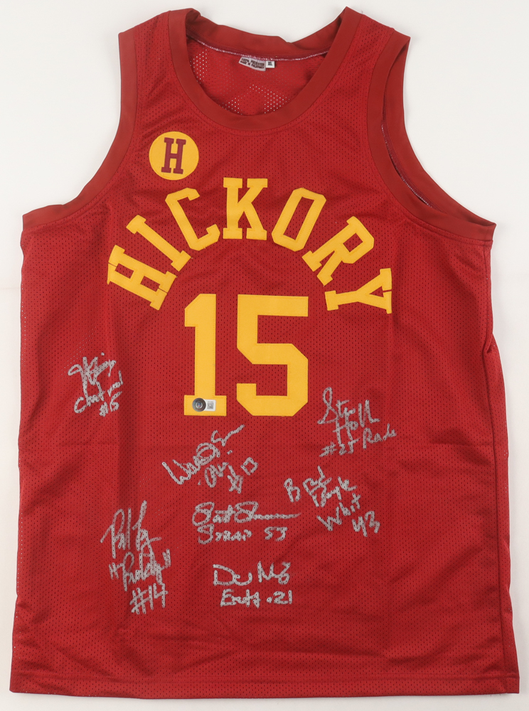Jersey Signed by (7) with Brad Boyle, Wade Schenck, Steve Hollar, Maris Valainis with Multiple Character Inscriptions (Beckett) at PristineAuction.com Jersey Signed by (7) with Brad Boyle, Wade Schenck, Steve Hollar, Maris Valainis with Multiple Character Inscriptions (Beckett) at PristineAuction.com