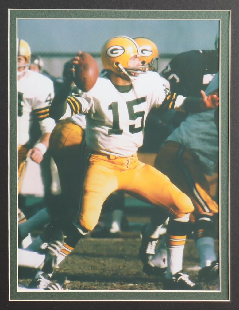 Bart Starr Signed Custom Framed Cut Display With Jersey & Official Super Bowl II Pin (JSA) at PristineAuction.com Bart Starr Signed Custom Framed Cut Display With Jersey & Official Super Bowl II Pin (JSA) at PristineAuction.com