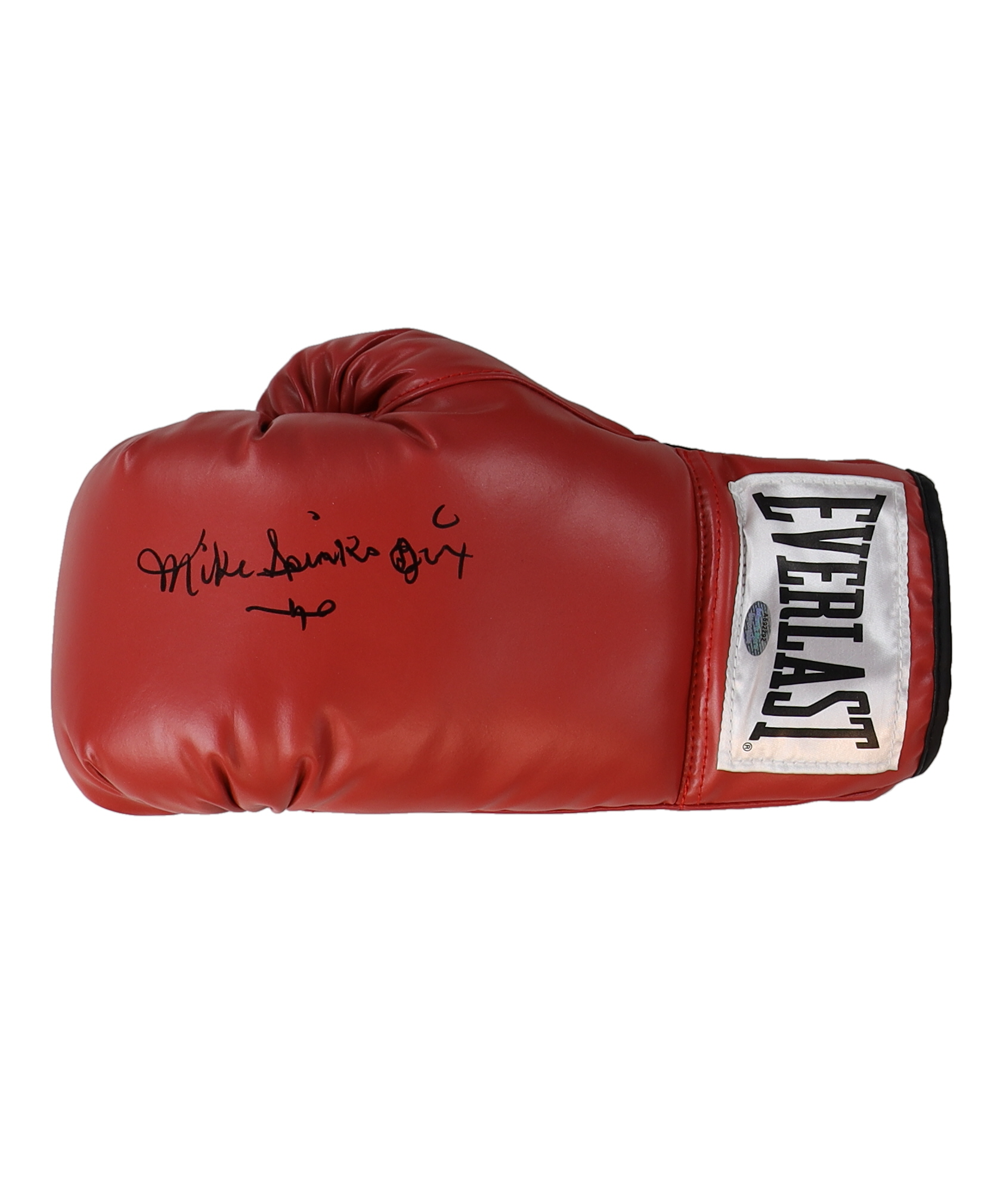 Michael "Jinx" Spinks Signed Everlast Boxing Glove (Schwartz) at PristineAuction.com Michael "Jinx" Spinks Signed Everlast Boxing Glove (Schwartz) at PristineAuction.com