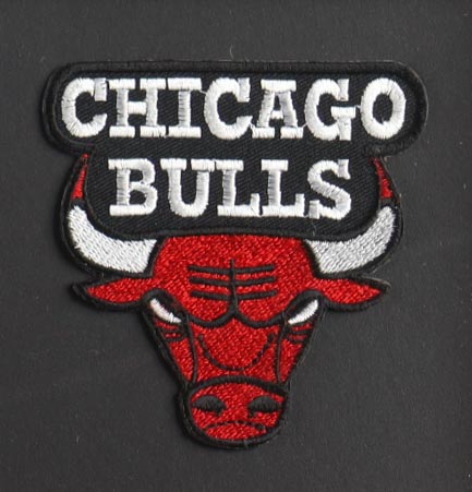 Michael Jordan Custom Framed Jersey Display With NBA Champion Pins & (2) Bulls Logo Patches at PristineAuction.com Michael Jordan Custom Framed Jersey Display With NBA Champion Pins & (2) Bulls Logo Patches at PristineAuction.com