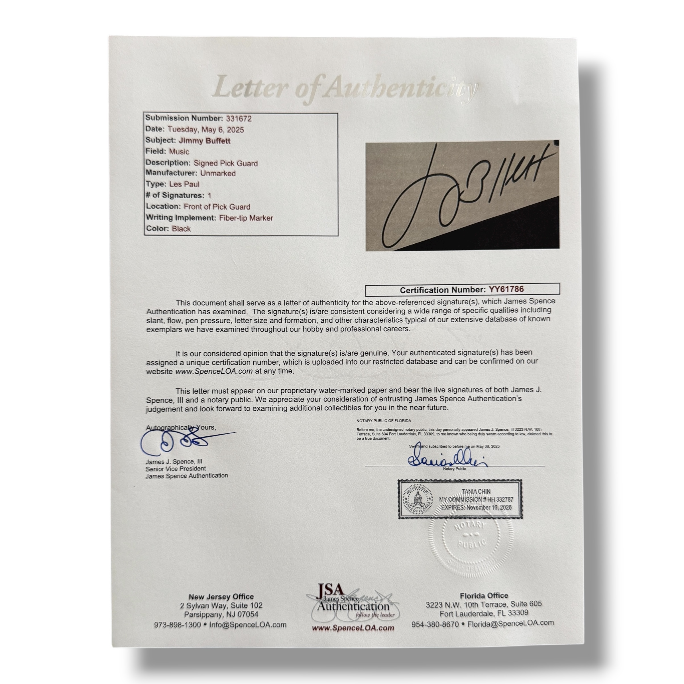 Jimmy Buffett Signed Custom Margaritaville Les Paul Style Guitar (JSA) at PristineAuction.com Jimmy Buffett Signed Custom Margaritaville Les Paul Style Guitar (JSA) at PristineAuction.com