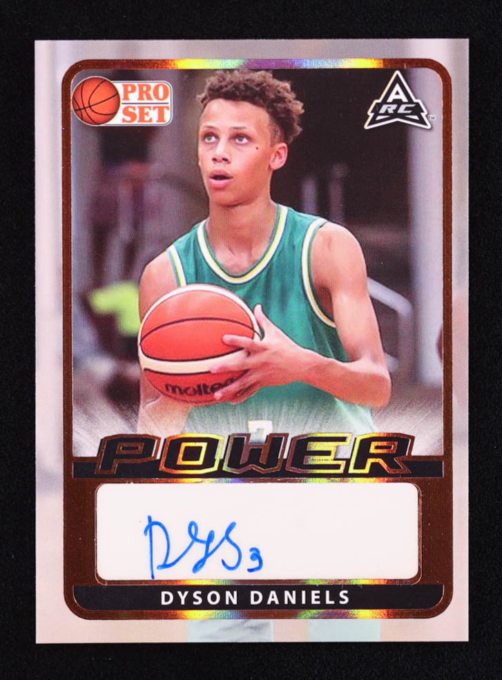 Dyson Daniels 2022 Pro Set Power Autographs Spectrum Bronze #BADD1 RC at PristineAuction.com Dyson Daniels 2022 Pro Set Power Autographs Spectrum Bronze #BADD1 RC at PristineAuction.com