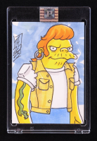 Snake Jailbird | The Simpsons | Original Art Sketch Card by Tom Hodges (1/1 Original Art) at PristineAuction.com