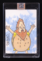 Beefsquatch | Gene Belcher | Bob's Burgers | Original Art Sketch Card by Tom Hodges (1/1 Original Art) at PristineAuction.com