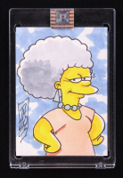 Patty Bouvier | The Simpsons | Original Art Sketch Card by Tom Hodges (1/1 Original Art) at PristineAuction.com