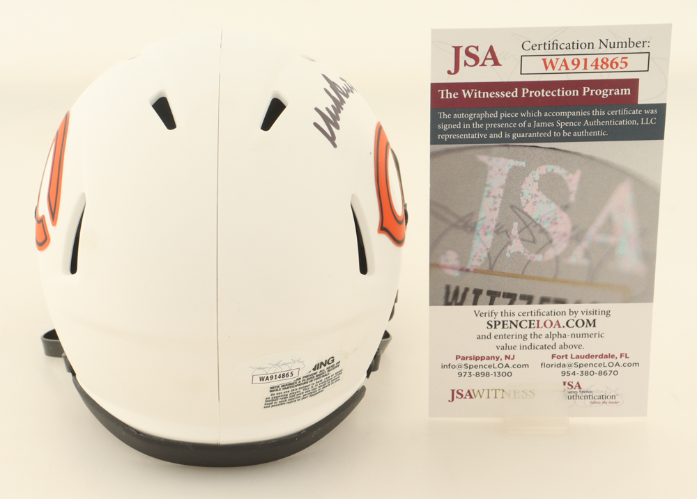 Dick Butkus Signed Bears Lunar Eclipse Alternate Speed Mini Helmet (JSA) at PristineAuction.com Dick Butkus Signed Bears Lunar Eclipse Alternate Speed Mini Helmet (JSA) at PristineAuction.com