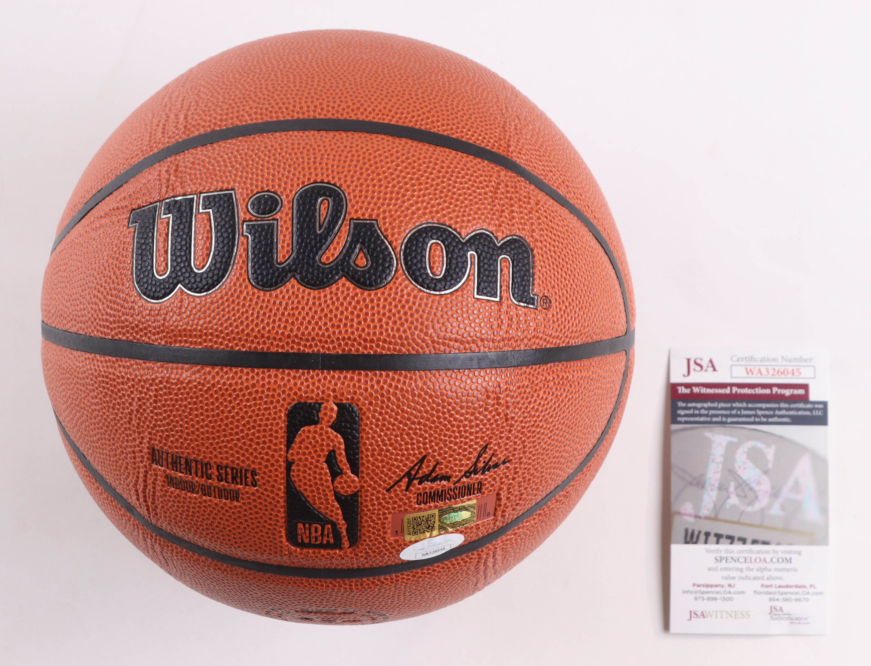 Dennis Rodman Signed NBA Basketball (JSA & PIA) at PristineAuction.com Dennis Rodman Signed NBA Basketball (JSA & PIA) at PristineAuction.com