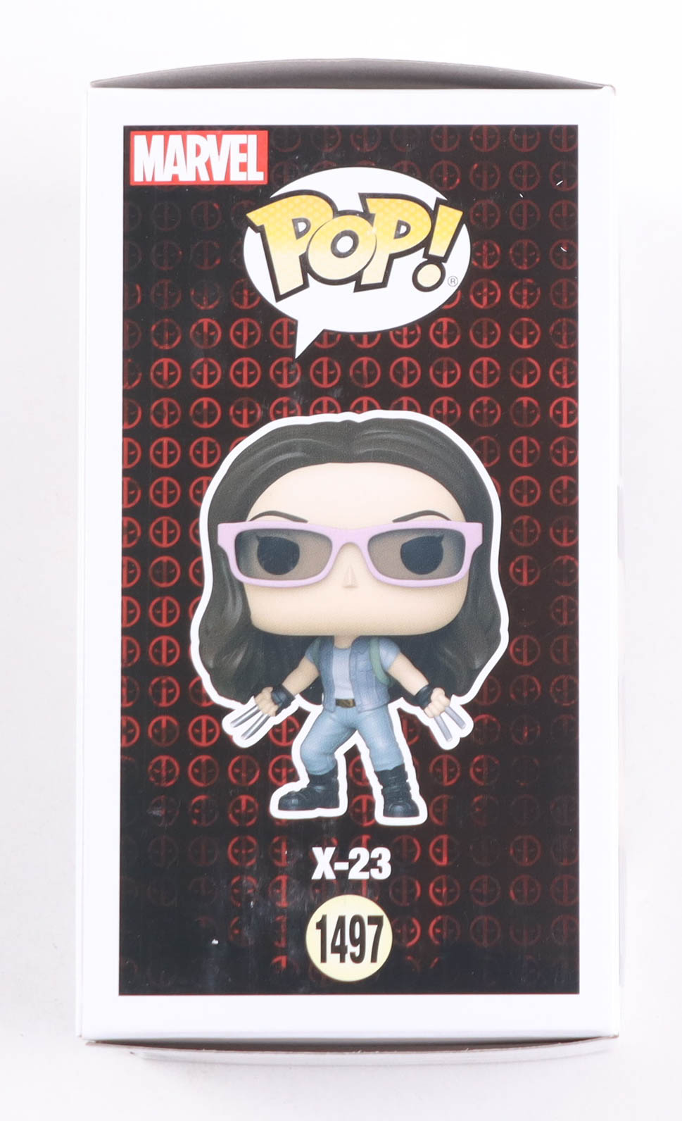 Dafne Keen Signed "Deadpool Wolverine" #1497 X-23 Bobble-Head Funko Pop! Vinyl Figure (AutographCOA) at PristineAuction.com Dafne Keen Signed "Deadpool Wolverine" #1497 X-23 Bobble-Head Funko Pop! Vinyl Figure (AutographCOA) at PristineAuction.com