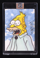 Grampa | The Simpsons | Original Art Sketch Card by Tom Hodges (1/1 Original Art) at PristineAuction.com