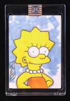 Lisa Simpson | The Simpsons | Original Art Sketch Card by Tom Hodges (1/1 Original Art) at PristineAuction.com