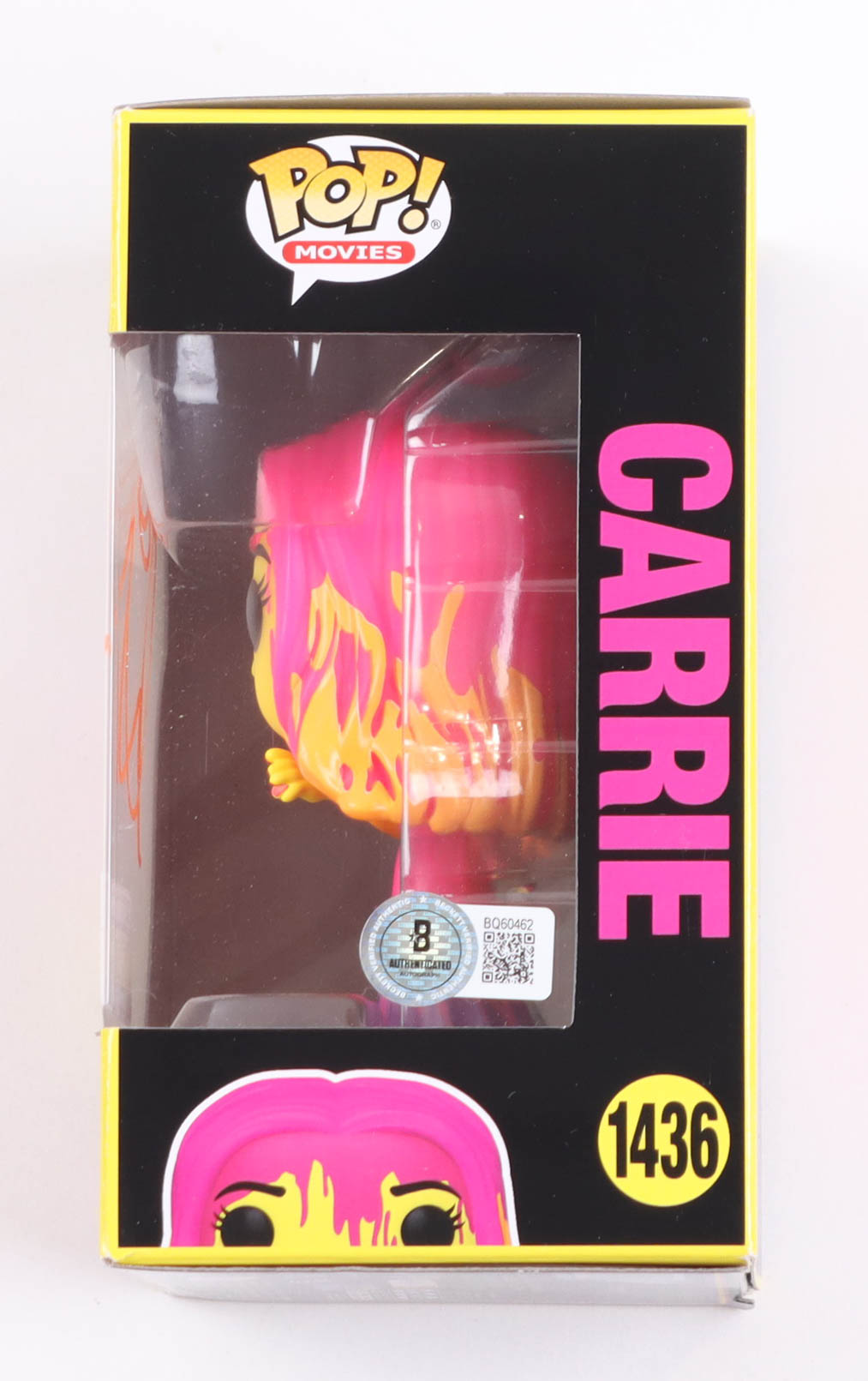 Chloe Grace Moretz Signed "Carrie" #1436 Carrie Funko Pop! Vinyl Figure (Beckett) at PristineAuction.com Chloe Grace Moretz Signed "Carrie" #1436 Carrie Funko Pop! Vinyl Figure (Beckett) at PristineAuction.com