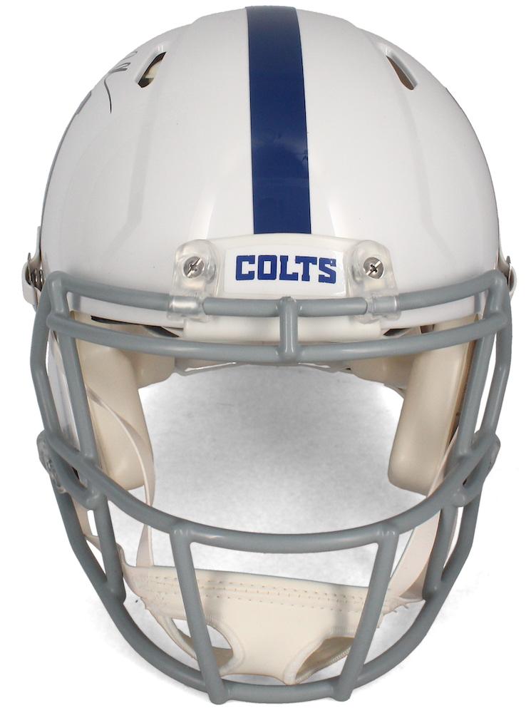 Anthony Richardson Signed Colts Full-Size Authentic On-Field Speed Helmet (Fanatics) at PristineAuction.com Anthony Richardson Signed Colts Full-Size Authentic On-Field Speed Helmet (Fanatics) at PristineAuction.com