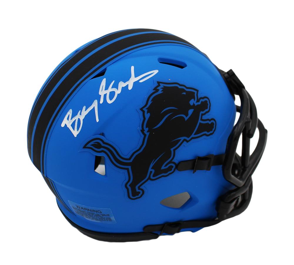 Barry Sanders Signed Lions Rave Alternate Speed Mini Helmet (Schwartz) at PristineAuction.com Barry Sanders Signed Lions Rave Alternate Speed Mini Helmet (Schwartz) at PristineAuction.com