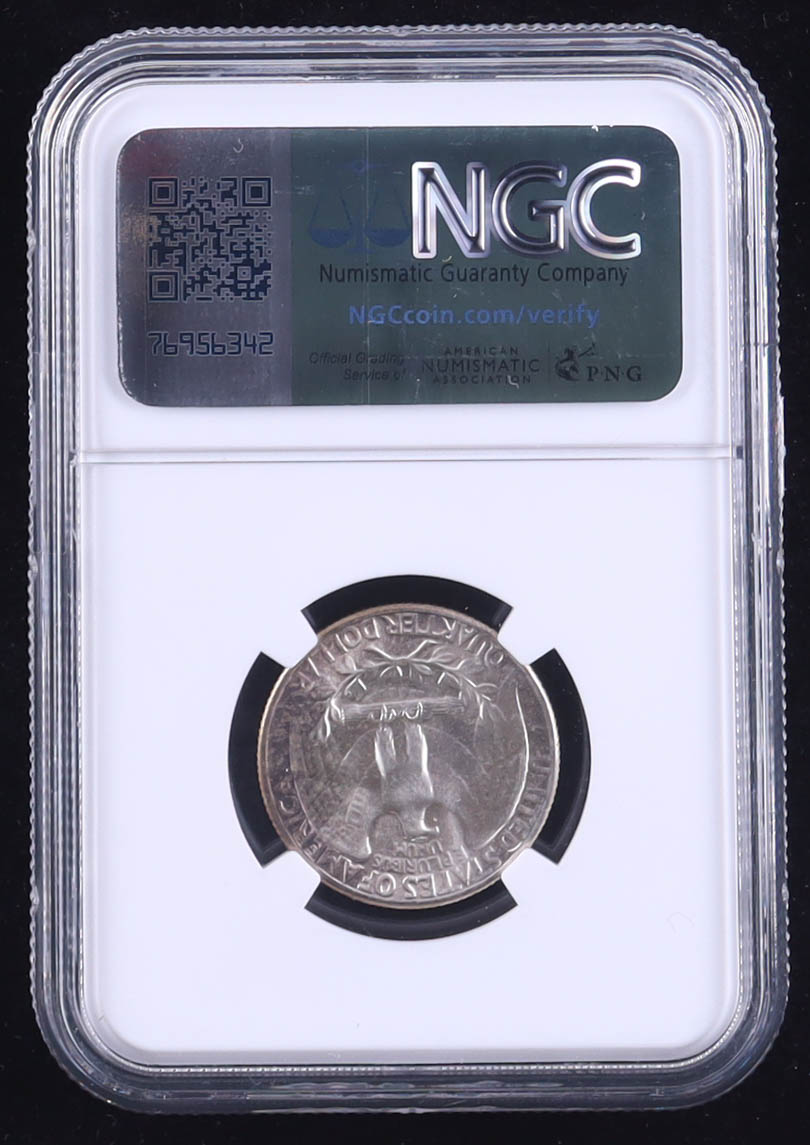 1958 Washington Silver Quarter (NGC MS65) at PristineAuction.com 1958 Washington Silver Quarter (NGC MS65) at PristineAuction.com