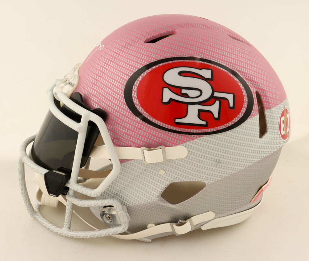 Steve Young Signed 49ers Full-Size Authentic On-Field Hydro-Dipped Speed Helmet with Visor (Beckett) at PristineAuction.com Steve Young Signed 49ers Full-Size Authentic On-Field Hydro-Dipped Speed Helmet with Visor (Beckett) at PristineAuction.com