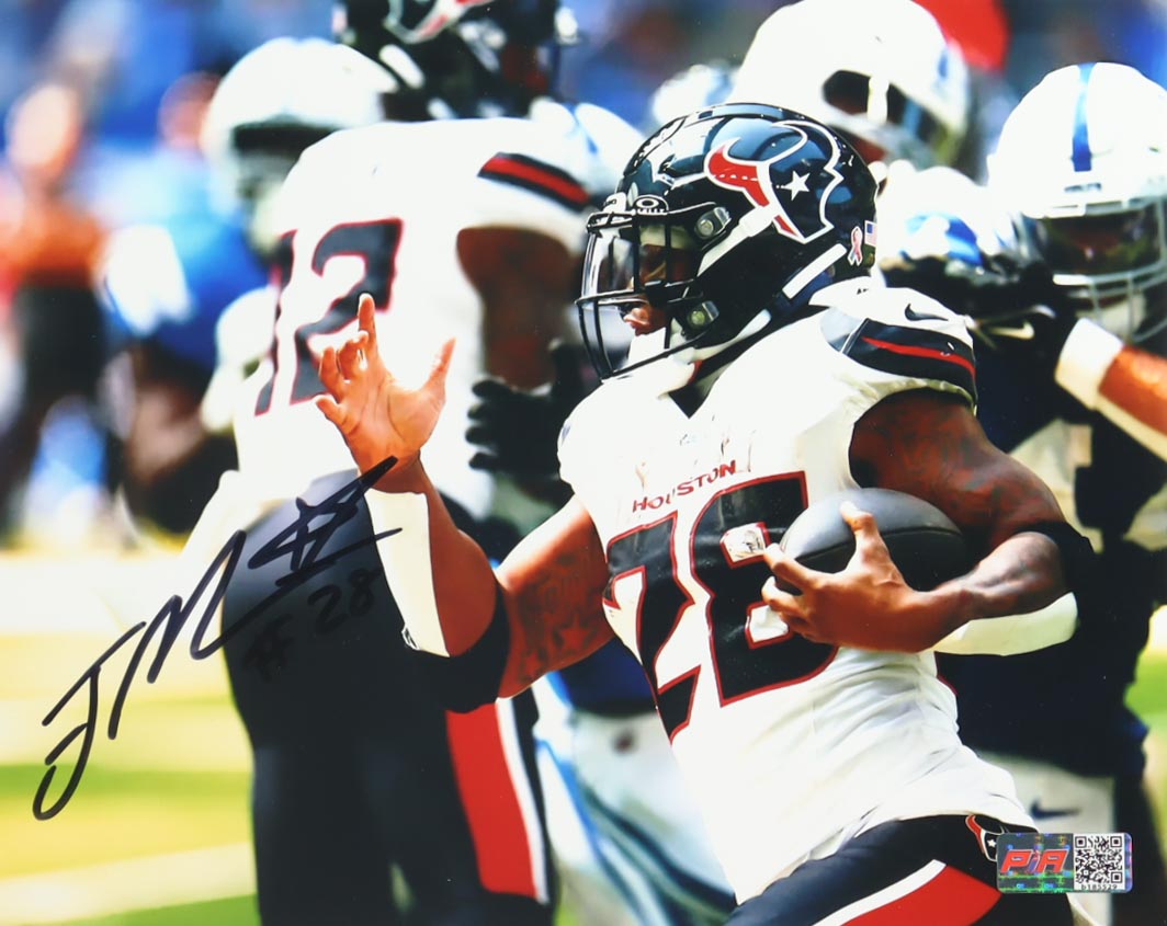 Joe Mixon Signed Texans 8x10 Photo (PIA) at PristineAuction.com Joe Mixon Signed Texans 8x10 Photo (PIA) at PristineAuction.com