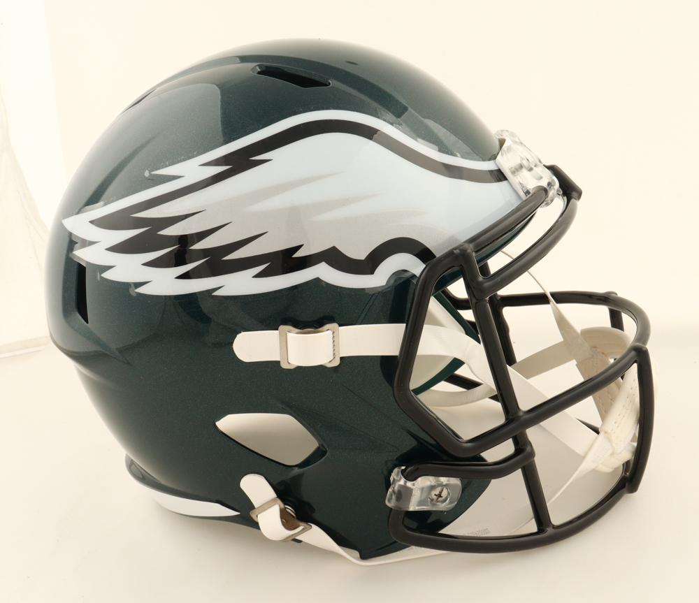 Eagles Defense Full-Size Replica Speed Helmet Signed By (5) With Brandon Graham, Darius Slay, Josh Sweat, C. J. Gardner-Johnson, Milton Williams with Multiple Game Inscriptions (Beckett) at PristineAuction.com Eagles Defense Full-Size Replica Speed Helmet Signed By (5) With Brandon Graham, Darius Slay, Josh Sweat, C. J. Gardner-Johnson, Milton Williams with Multiple Game Inscriptions (Beckett) at PristineAuction.com