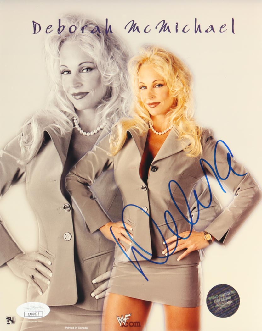 Debra Marshall Signed WWF 8x10 Photo (JSA) at PristineAuction.com Debra Marshall Signed WWF 8x10 Photo (JSA) at PristineAuction.com