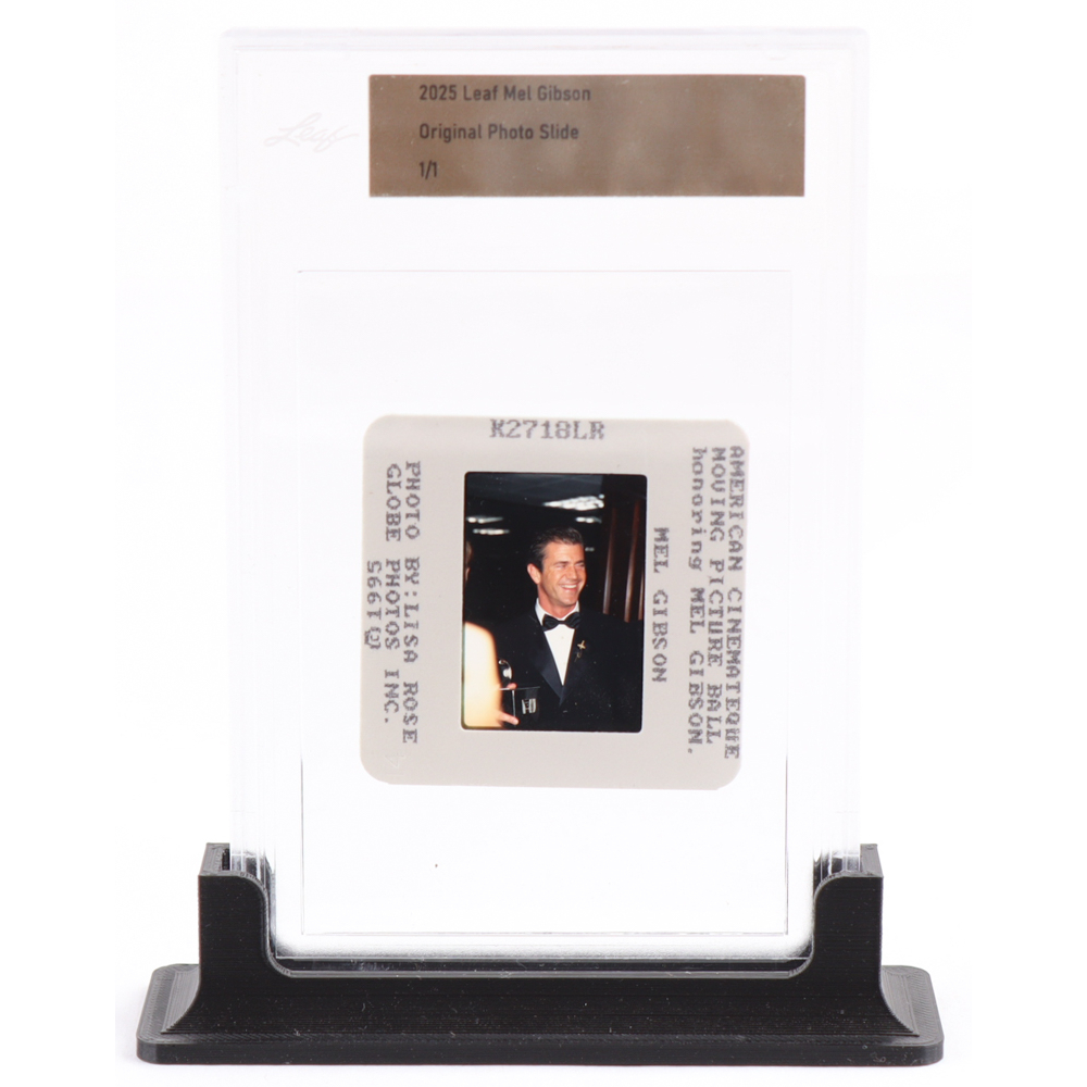 Mel Gibson 2025 Leaf Original Photo Slide #NNO #1/1 (Leaf) at PristineAuction.com