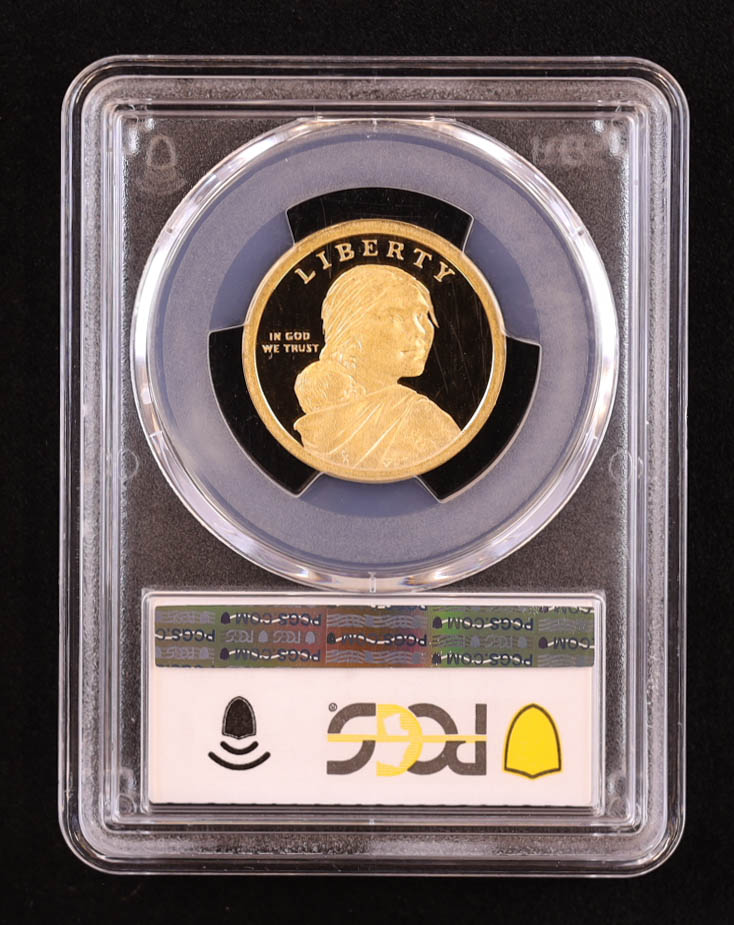 2011-S Sacagawea "Wampanoag Treaty of 1621" $1 Coin - Deep Cameo Proof (PCGS PR69DCAM) at PristineAuction.com 2011-S Sacagawea "Wampanoag Treaty of 1621" $1 Coin - Deep Cameo Proof (PCGS PR69DCAM) at PristineAuction.com