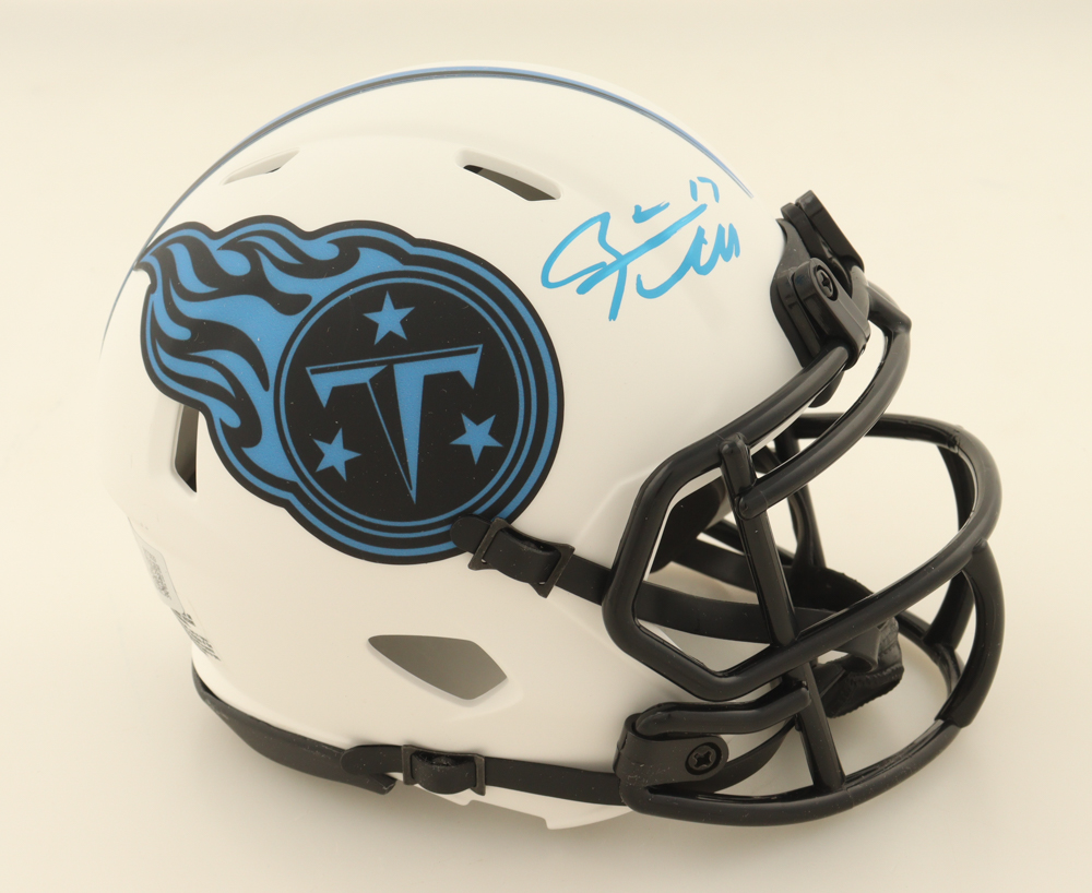 Ryan Tannehill Signed Titans Lunar Eclipse Alternate Speed Mini Helmet (Beckett) at PristineAuction.com Ryan Tannehill Signed Titans Lunar Eclipse Alternate Speed Mini Helmet (Beckett) at PristineAuction.com