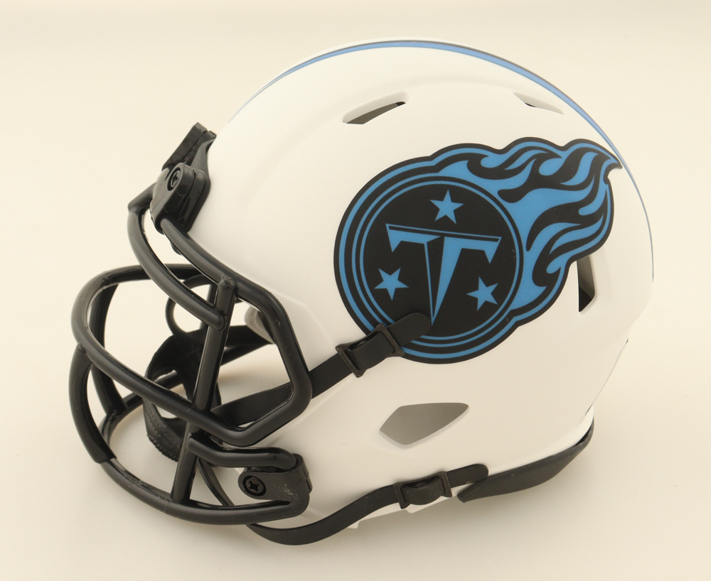 Ryan Tannehill Signed Titans Lunar Eclipse Alternate Speed Mini Helmet (Beckett) at PristineAuction.com Ryan Tannehill Signed Titans Lunar Eclipse Alternate Speed Mini Helmet (Beckett) at PristineAuction.com